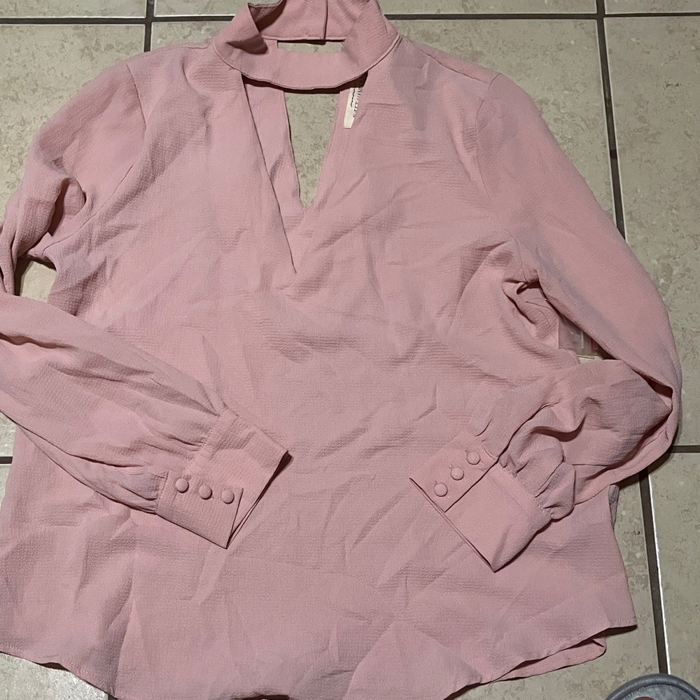 Elegant Pink Women's Top